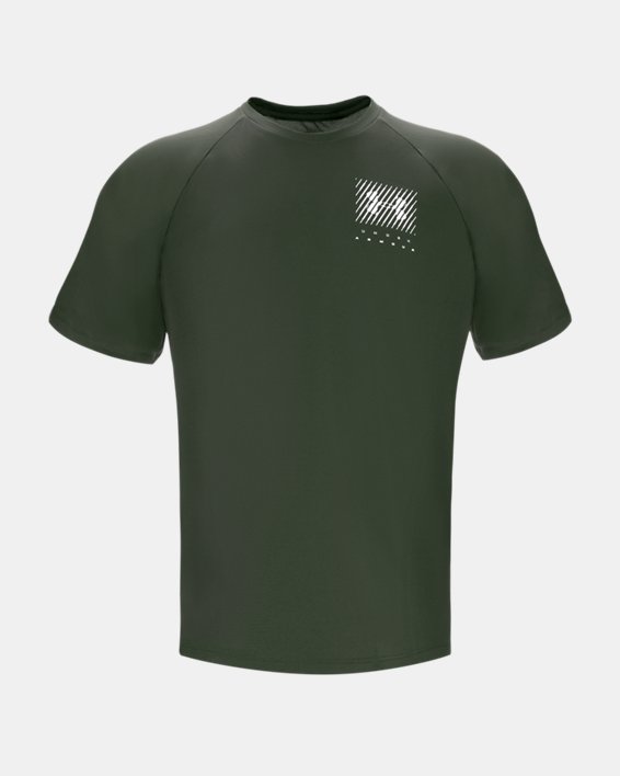 Men's UA Tech™ T-Shirt in Green image number 3